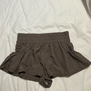 Free people brown shorts